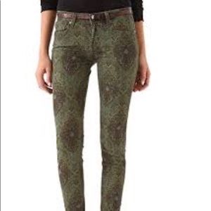 Paige paisley jeans